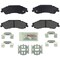 Bosch Blue Disc Brak Disc Brake Pads, Be729H BE729H - alternate 1
